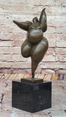 Abstract Female Form Curvaceous Fertility Dancer by Milo