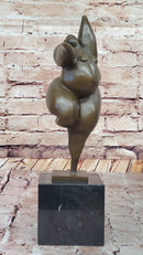Abstract Female Form Curvaceous Fertility Dancer by Milo