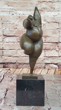 Abstract Female Form Curvaceous Fertility Dancer by Milo
