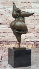 Abstract Female Form Curvaceous Fertility Dancer by Milo