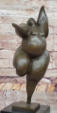 Abstract Female Form Curvaceous Fertility Dancer by Milo