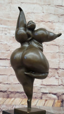 Abstract Female Form Curvaceous Fertility Dancer by Milo