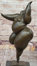 Abstract Female Form Curvaceous Fertility Dancer by Milo