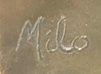 Abstract Female Form Curvaceous Fertility Dancer by Milo
