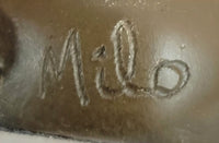 Hot Cast Bronze Bondage Girl Nude Erotic Sculpture by Milo