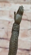 Chiparus Art Deco Bronze Dancer Sculpture on Marble Base