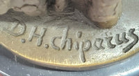 Chiparus Art Deco Bronze Dancer Sculpture on Marble Base