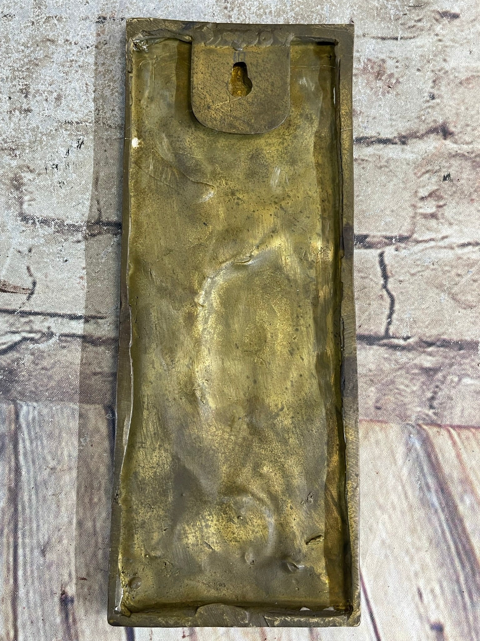 Art Nouveau Female Portrait Bas Relief Bronze Sculpture 9.5" x 4"