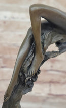 Dream Dance by Aldo Vitaleh Romantic Nude Figures Bronze Sculpture Art