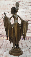 Art Deco Bronze Lady by Julius Erte in Collectable Metalware