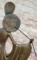 Art Deco Bronze Lady by Julius Erte in Collectable Metalware