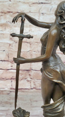 Greek Mythology Warrior Girl w/ Sword by Aldo Vitaleh