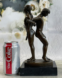 Gay Men Wrestling 100% Solid Bronze Sculpture Sale