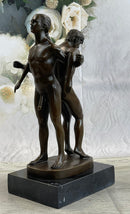 Gay Men Wrestling 100% Solid Bronze Sculpture Sale
