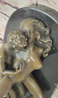 Limited Edition Moment Of Heat Power Dual Bronze Sculpture Figure Sex Sexual