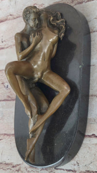 Limited Edition Moment Of Heat Power Dual Bronze Sculpture Figure Sex Sexual