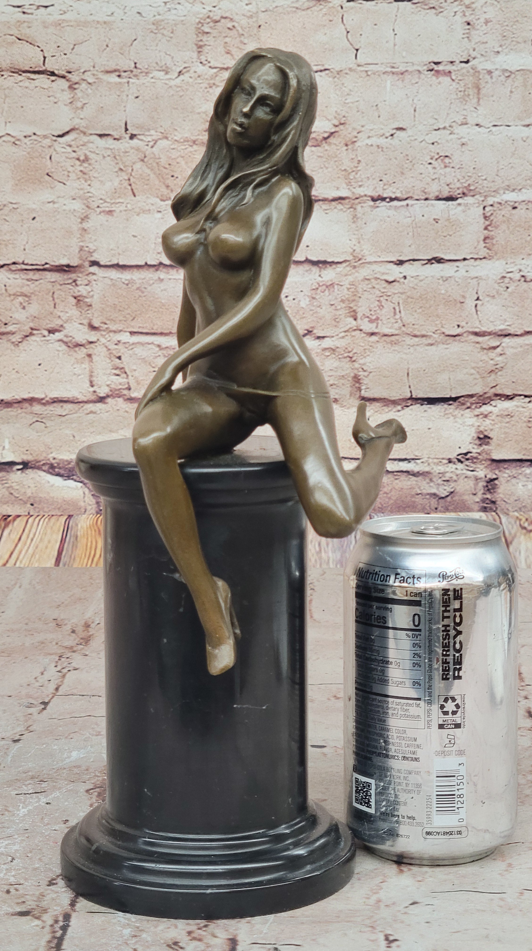 Bronze sculpture Sensual Female Erotica Woman Girl by Mavchi