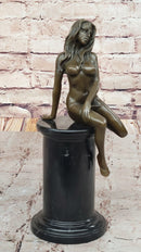 Bronze sculpture Sensual Female Erotica Woman Girl by Mavchi