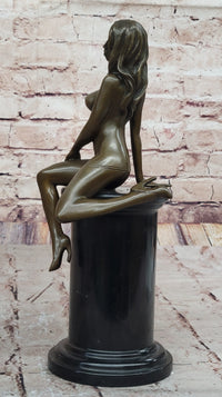 Bronze sculpture Sensual Female Erotica Woman Girl by Mavchi
