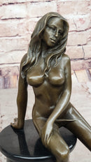 Bronze sculpture Sensual Female Erotica Woman Girl by Mavchi