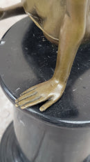 Bronze sculpture Sensual Female Erotica Woman Girl by Mavchi