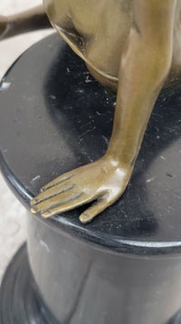 Bronze sculpture Sensual Female Erotica Woman Girl by Mavchi