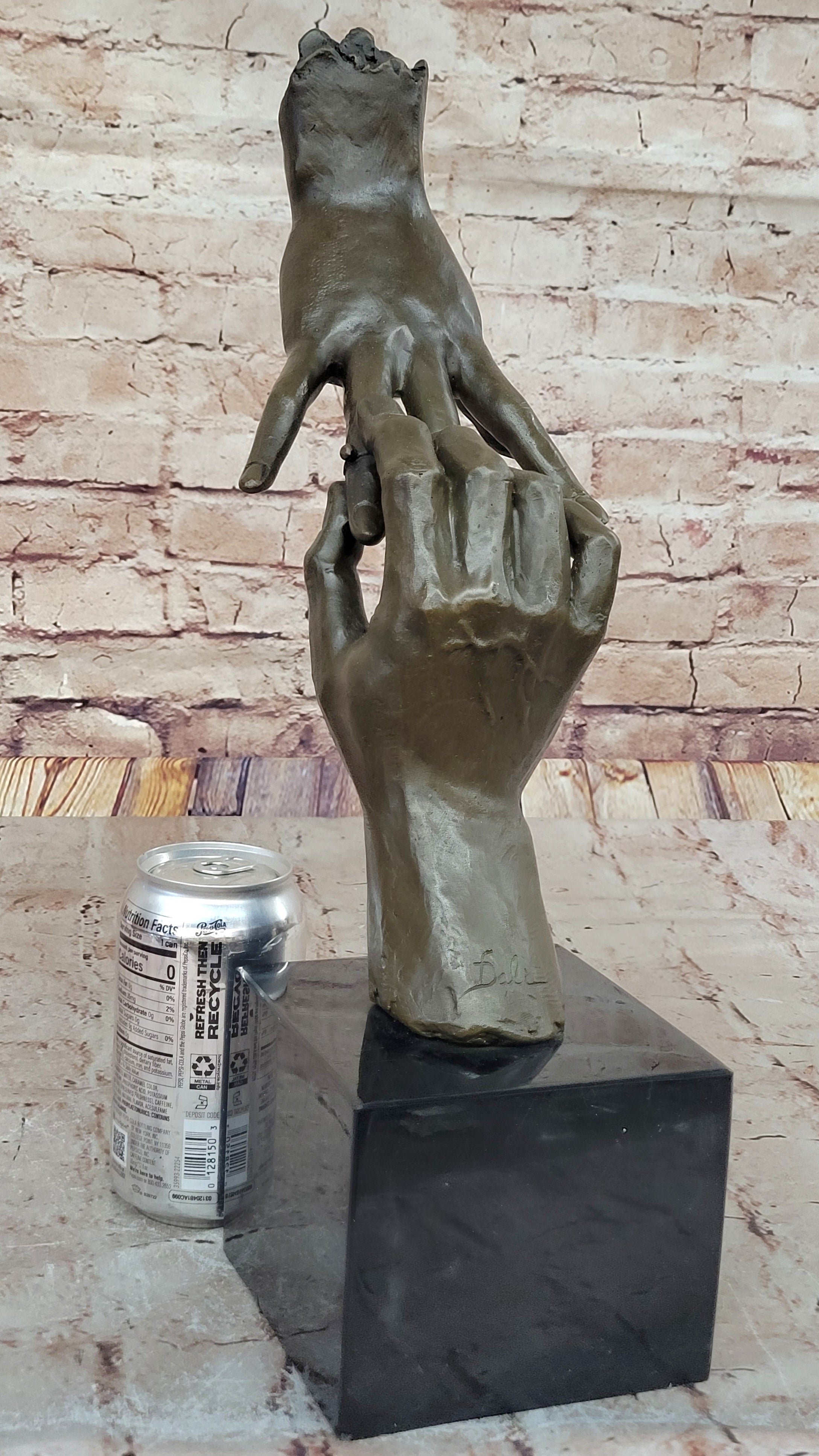 MARRY ME Engagement Ring Hand Sculpture Abstract 16" x 5"