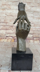 MARRY ME Engagement Ring Hand Sculpture Abstract 16" x 5"