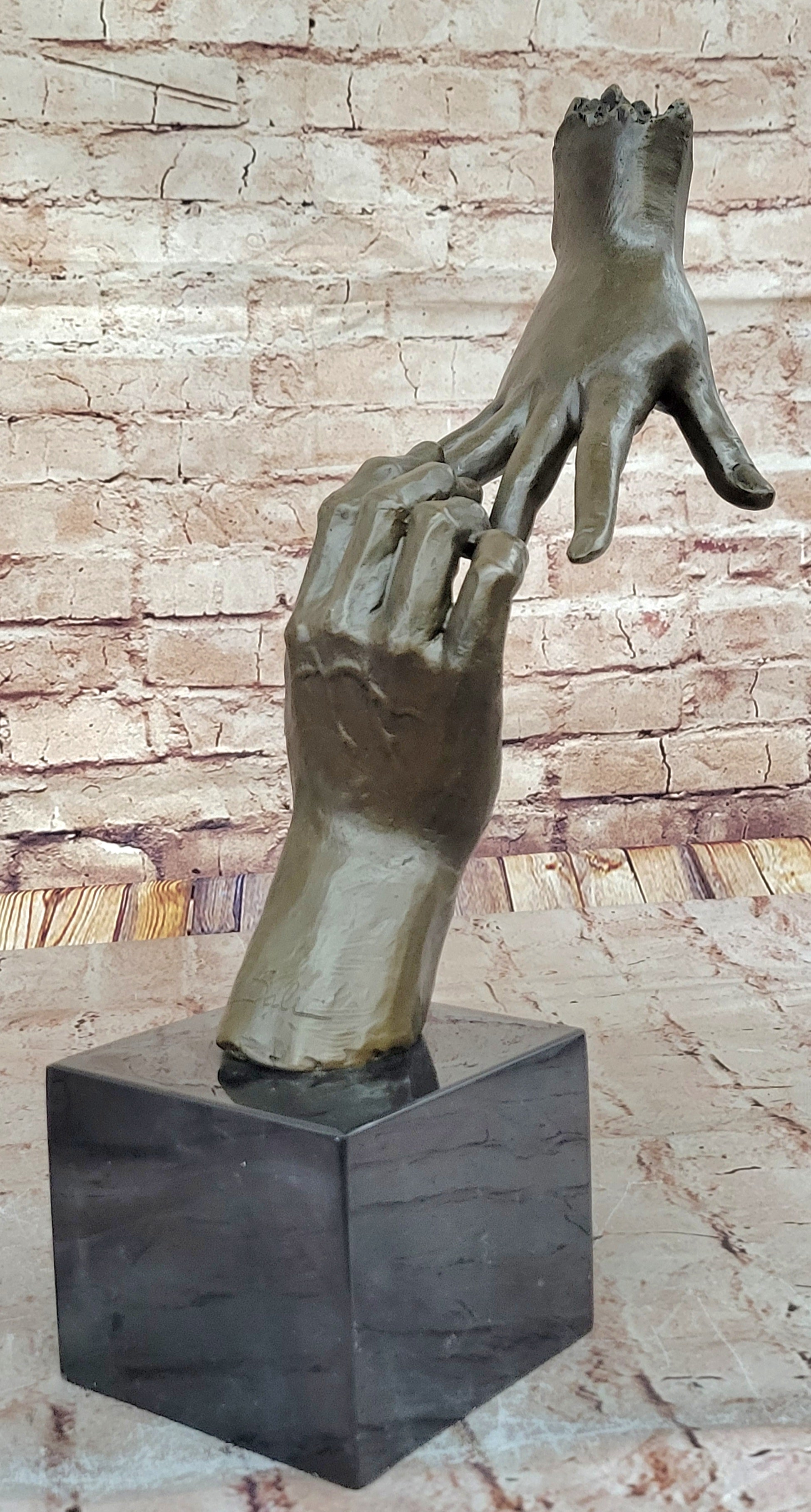 MARRY ME Engagement Ring Hand Sculpture Abstract 16" x 5"