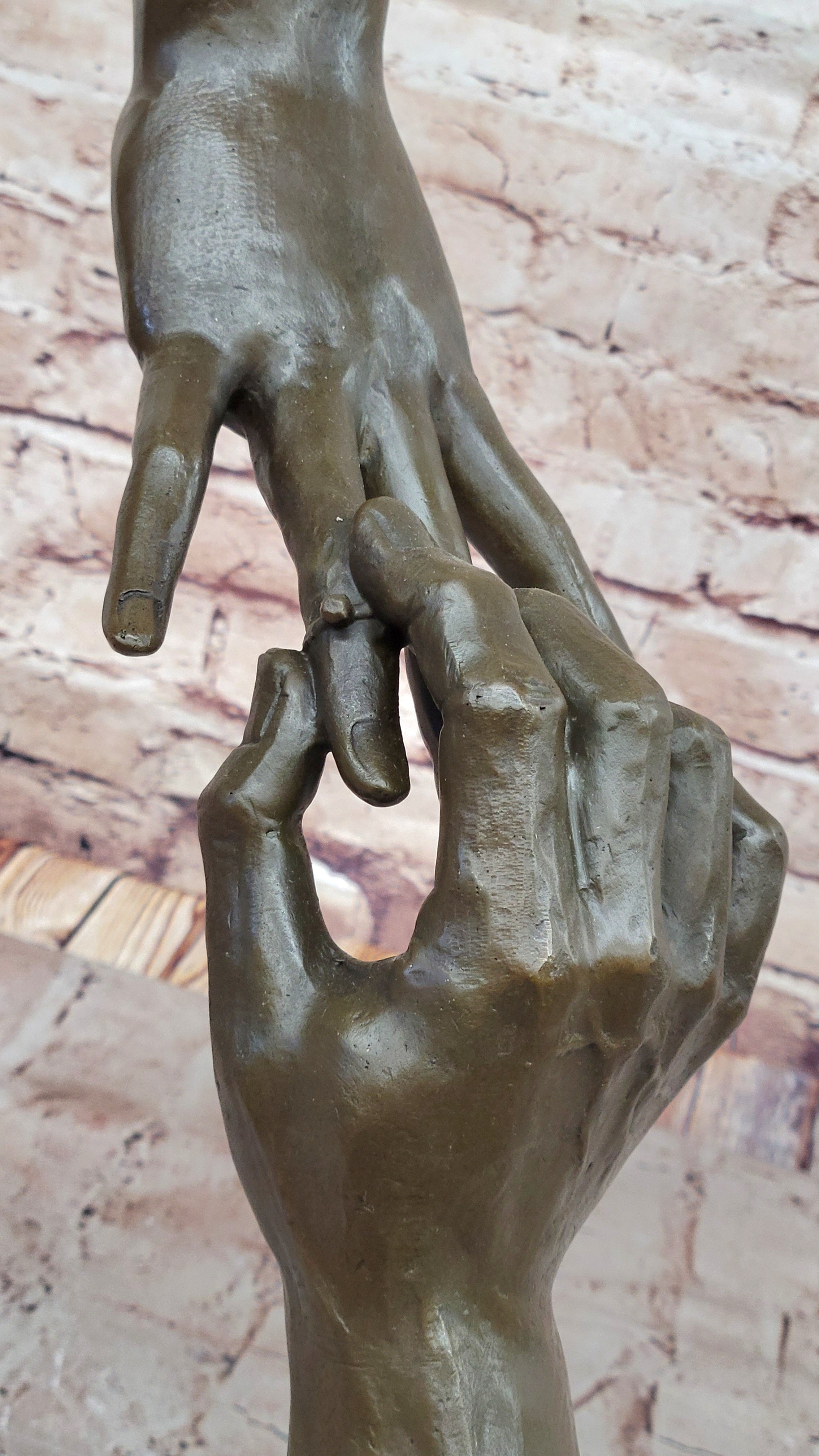 MARRY ME Engagement Ring Hand Sculpture Abstract 16" x 5"