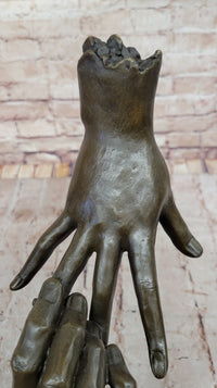 MARRY ME Engagement Ring Hand Sculpture Abstract 16" x 5"