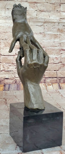 MARRY ME Engagement Ring Hand Sculpture Abstract 16" x 5"