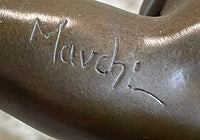 Nude Seductress Masturbating Bronze Sculpture Hot Cast Figurine Figure Home Deco