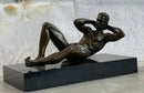 Male Model Sexy Pose Bronze Sculpture Statue Figure Bronze Sculpture Original Gay Erotic Art