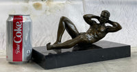 Male Model Sexy Pose Bronze Sculpture Statue Figure Bronze Sculpture Original Gay Erotic Art