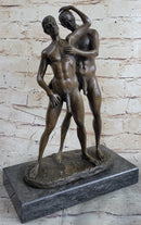 COLLECTIBLE BRONZE SCULPTURE STATUE Gay Art Collector Edition Nude Male Men Gay