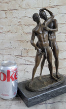 COLLECTIBLE BRONZE SCULPTURE STATUE Gay Art Collector Edition Nude Male Men Gay