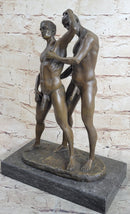COLLECTIBLE BRONZE SCULPTURE STATUE Gay Art Collector Edition Nude Male Men Gay