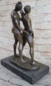 COLLECTIBLE BRONZE SCULPTURE STATUE Gay Art Collector Edition Nude Male Men Gay