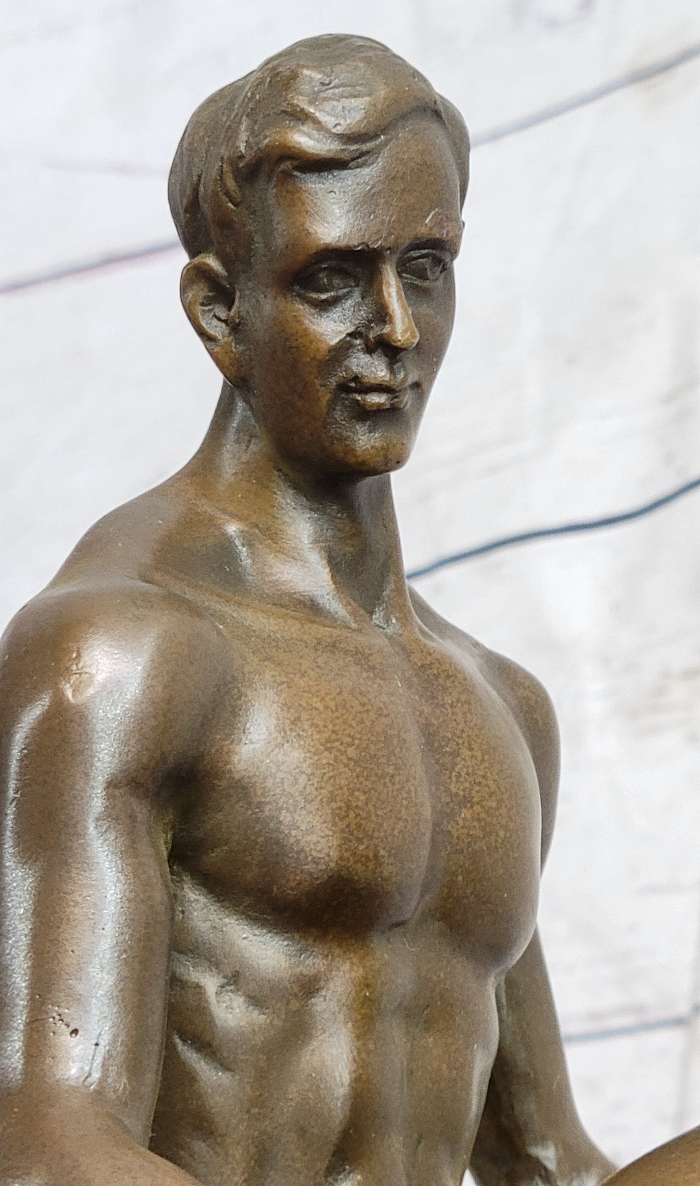Standing Doggystyle Erotic Nude Bronze Sexual Sculpture by J. Mavchi