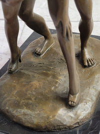 Standing Doggystyle Erotic Nude Bronze Sexual Sculpture by J. Mavchi