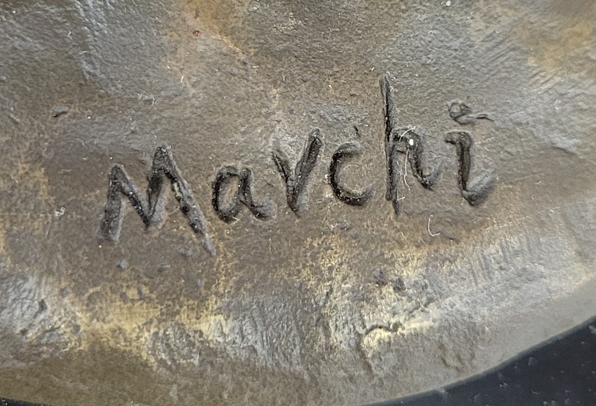 Blowjob Bronze Statue Sculpture Girl on Her Knees Erotic Art on Marble Base by Mavchi 13"