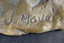 Highly Erotic Sexual Sex Bronze Sculpture Marble Base