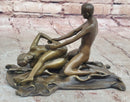 Erotic Figurines Sex on Rug Carpet Signed Art Mavchi