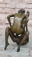 Erotic Figurines Sex on Rug Carpet Signed Art Mavchi
