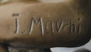 Erotic Bronze Statue Sculpture Lesbian Lovers Oral Sex Signed Mavchi 3.5" x 6.5"
