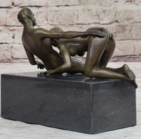 Blowjob Erotic Bronze Sculpture Figure Modern Art by Mavchi 7" x 8"