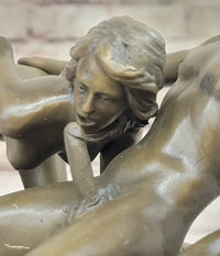Blowjob Erotic Bronze Sculpture Figure Modern Art by Mavchi 7" x 8"