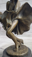 Marilyn Monroe Skirt Blowing Bronze Sculpture Seven Year Itch