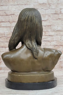 Signed Original Artwork by Milo Native American Chief Bronze Bust